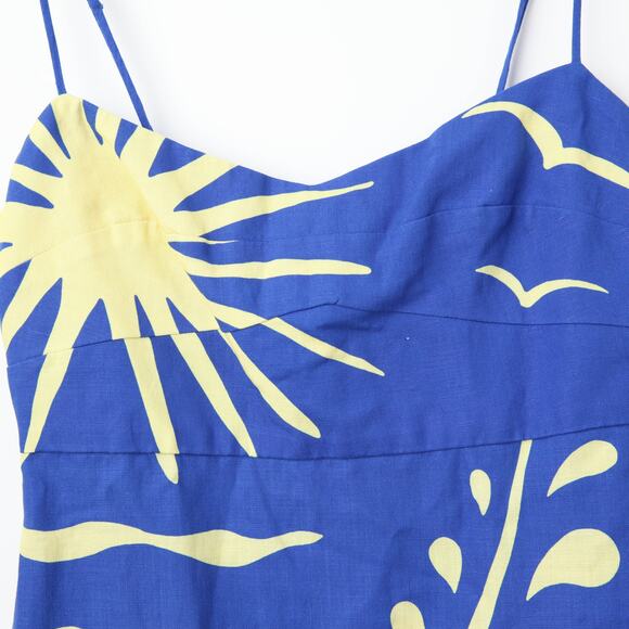 Cala de la Cruz Lucca Dress in Malibu Azul Size M - Picture 6 of 9